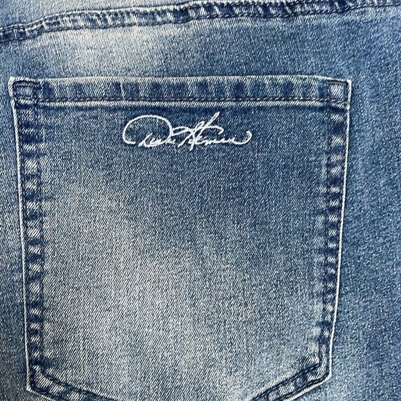 NEW! Stretch Ultra Boot Cut Jeans, Diane Gilman - Plus Size 24W Tall - Picture 7 of 12